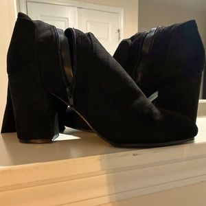 Black Thigh High Boots